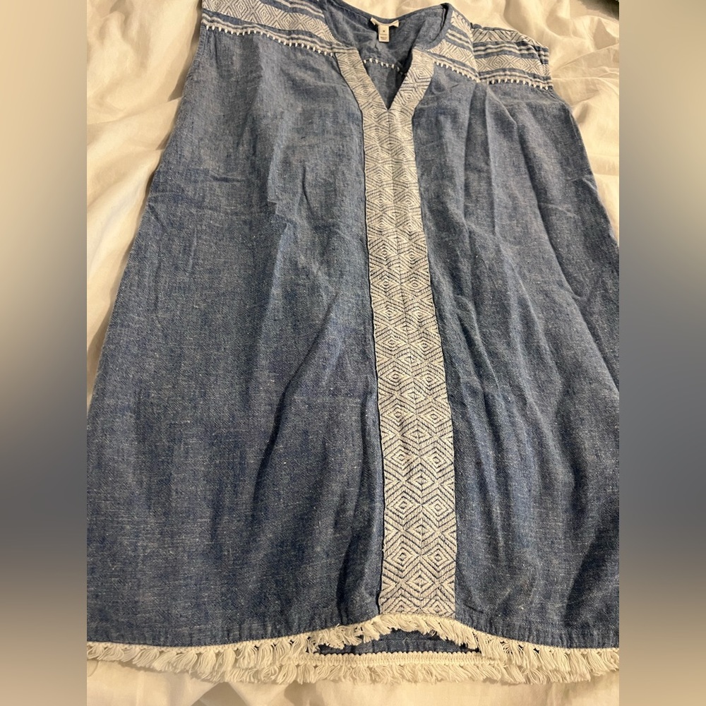 Jean colored dress size medium.